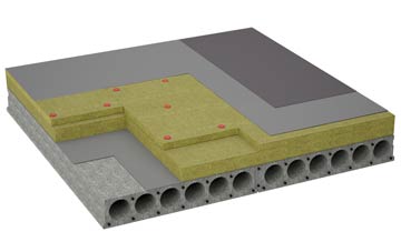 considerations of Sand flat roofing insulation