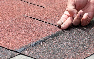 Sand asphalt roof repairs